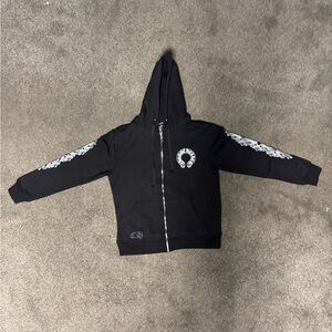 Chrome Hearts Horseshoe Zip Up Hoodie